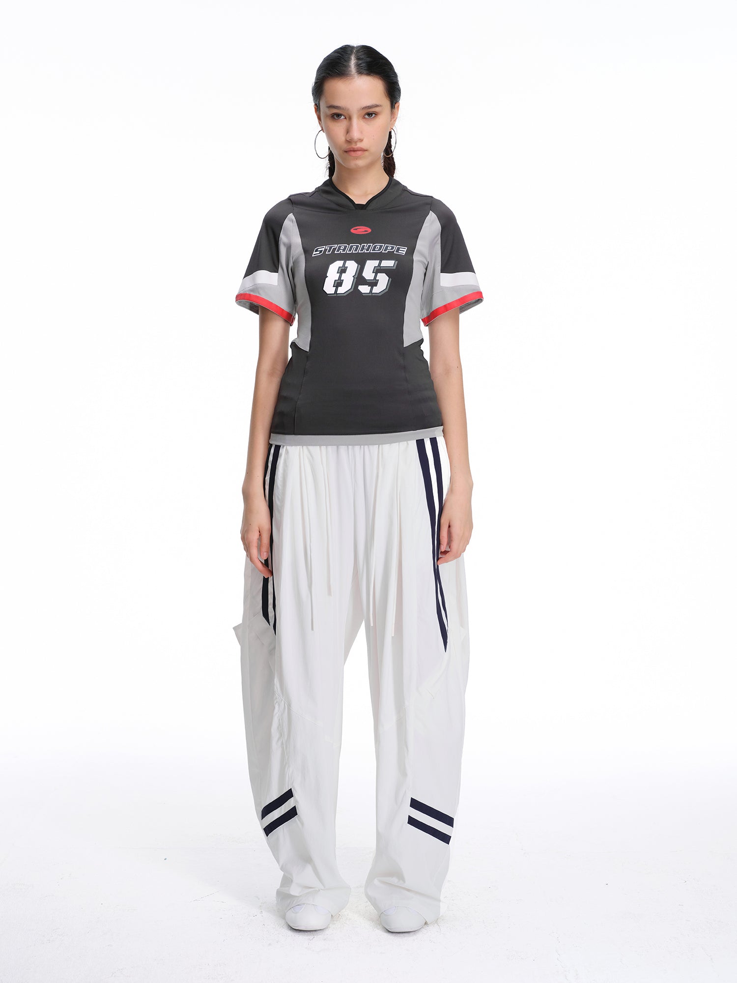 Relaxed Technical Track Pants