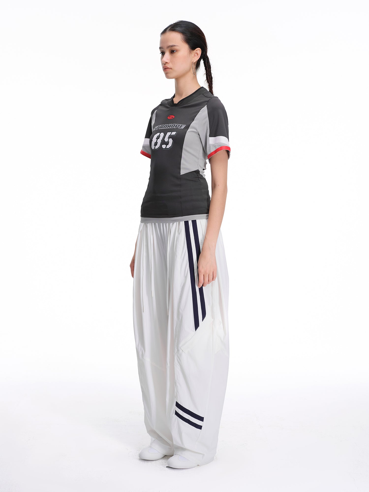 Relaxed Technical Track Pants