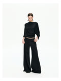 Relaxed Tailored Wide-Leg Pants