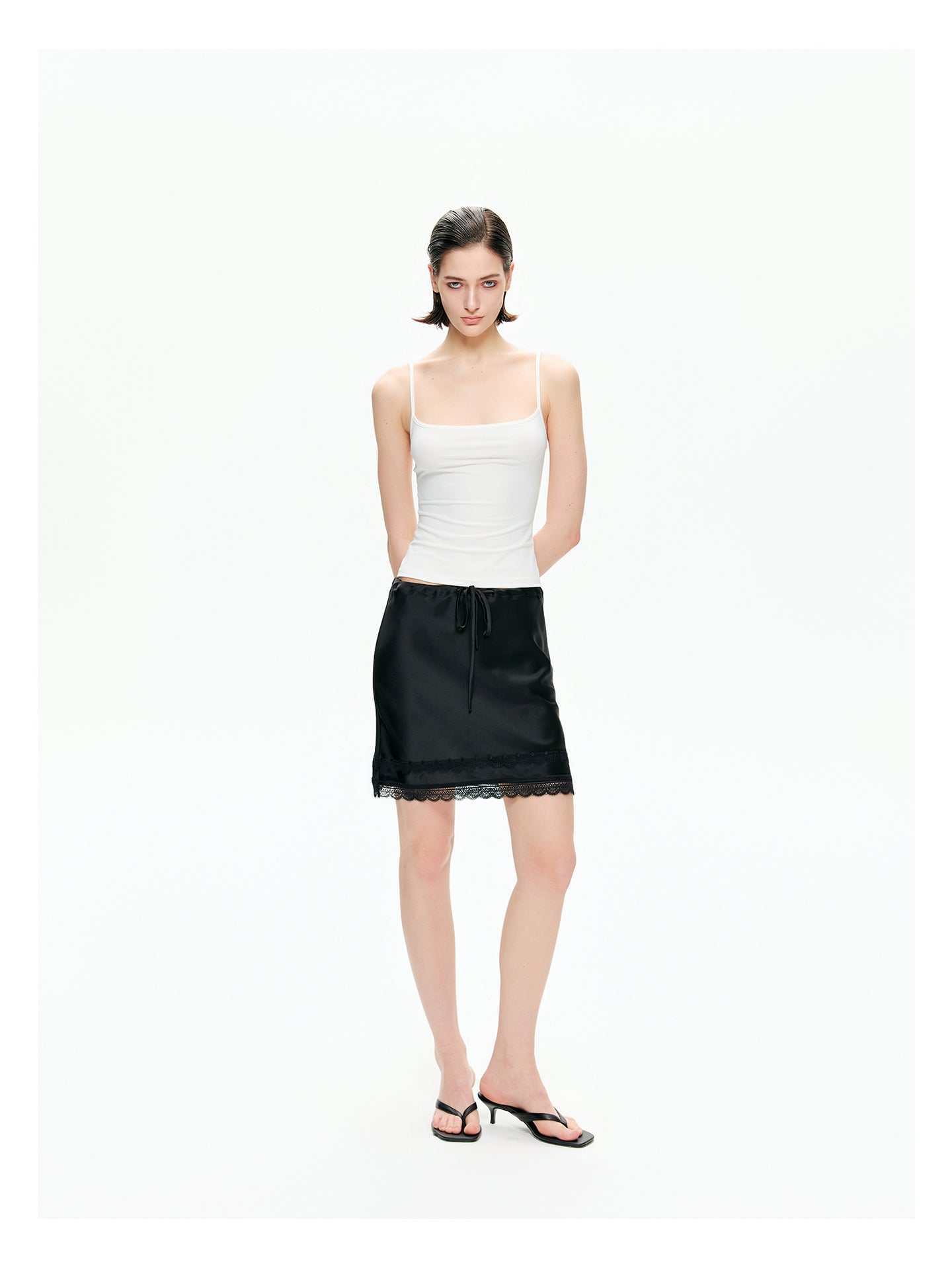 Square Neck Cotton Camisole Top