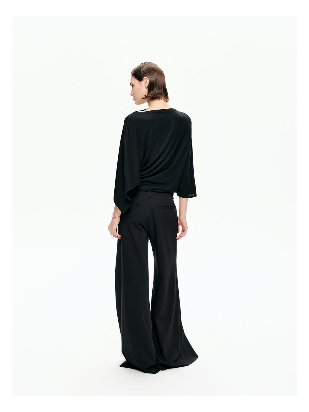 Relaxed Tailored Wide-Leg Pants