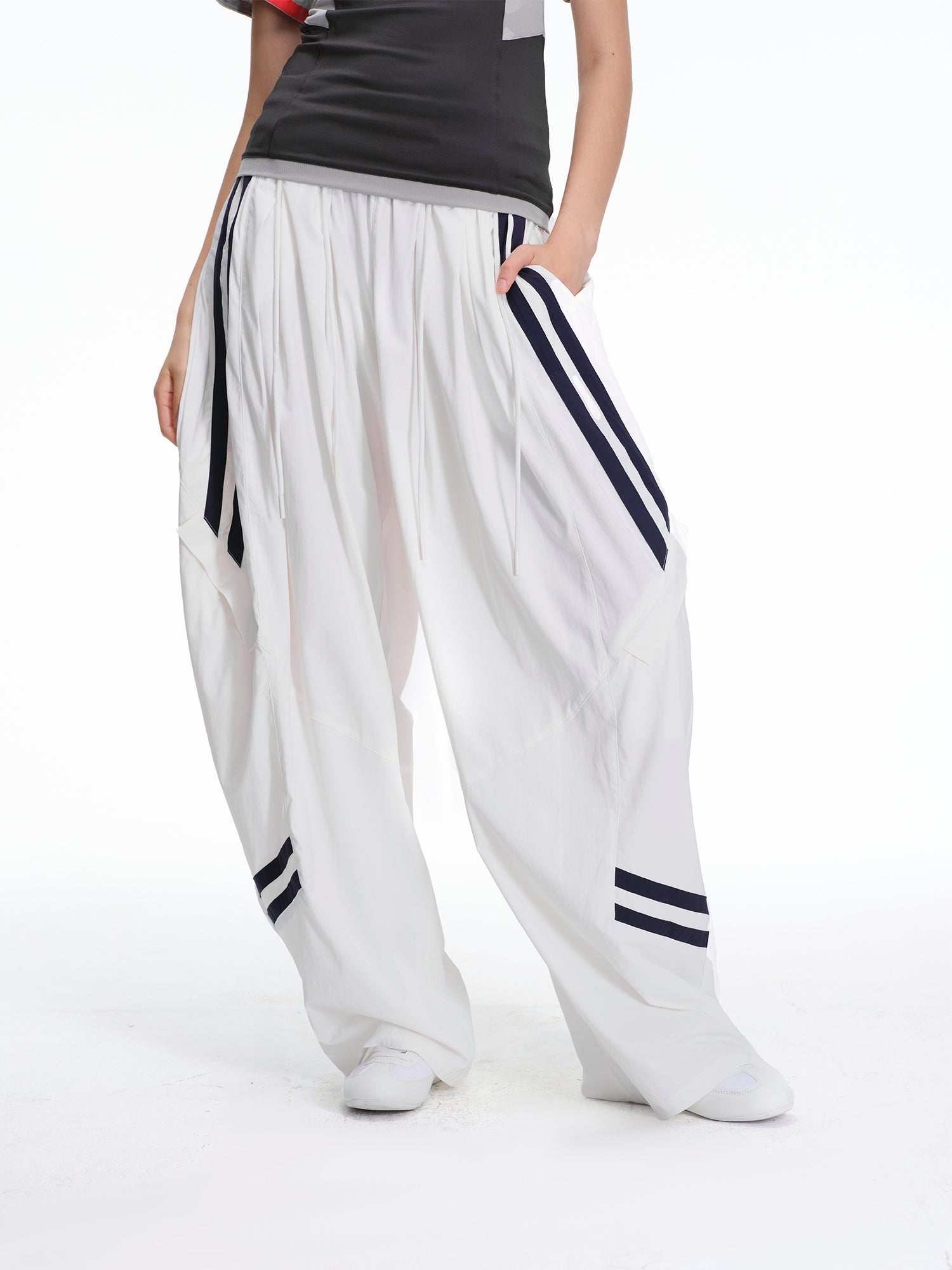Relaxed Technical Track Pants