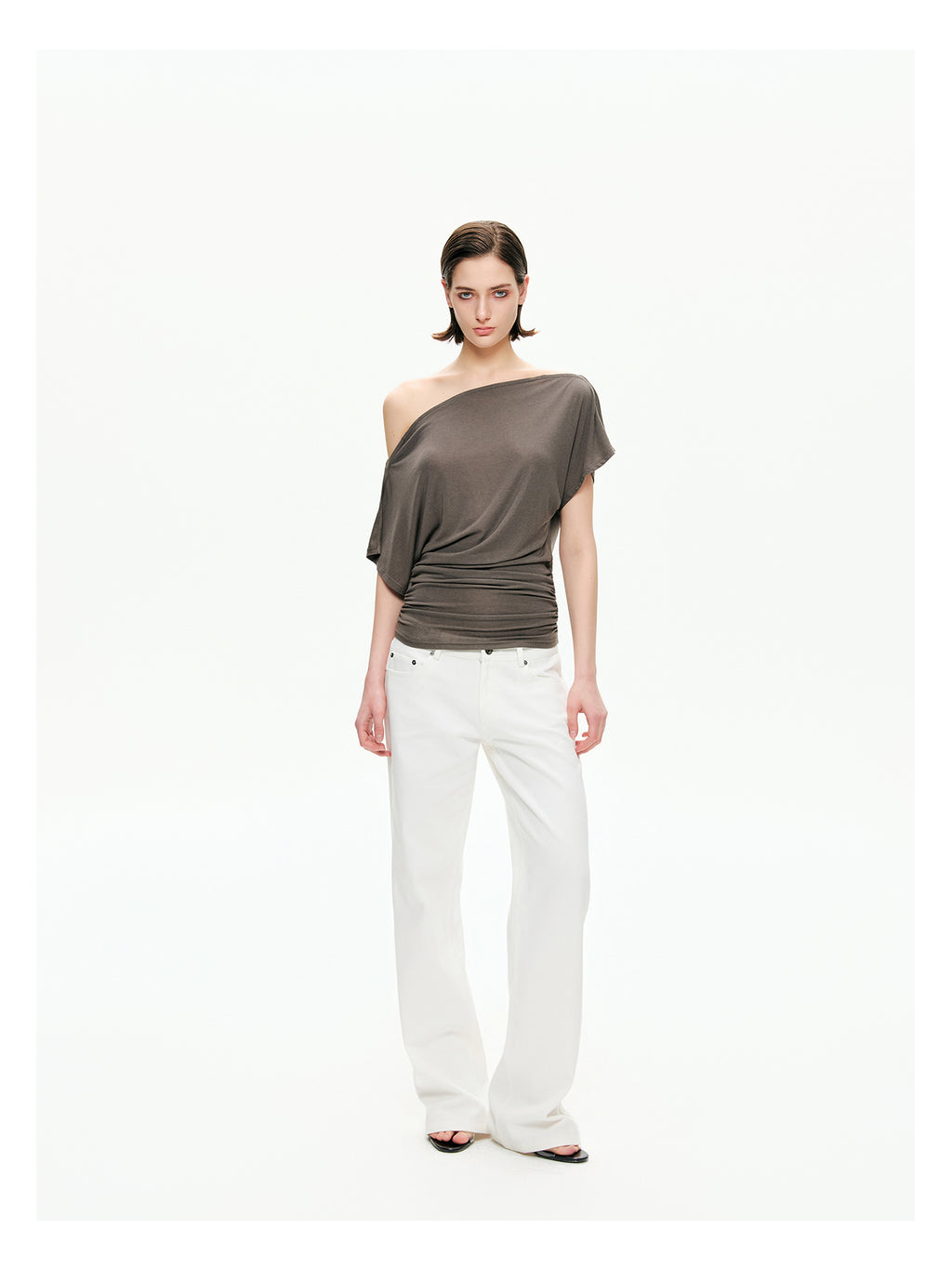 Retro Low-Rise Denim Flare