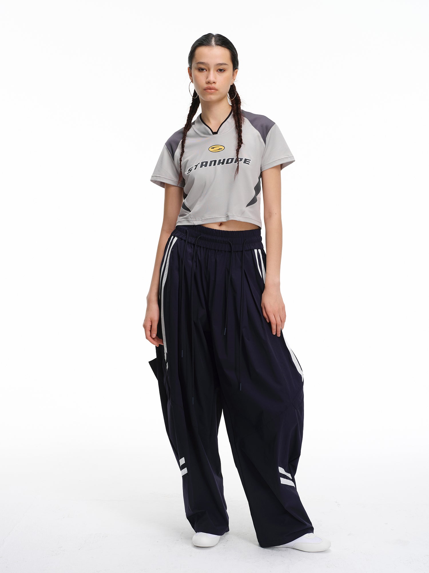Relaxed Technical Track Pants