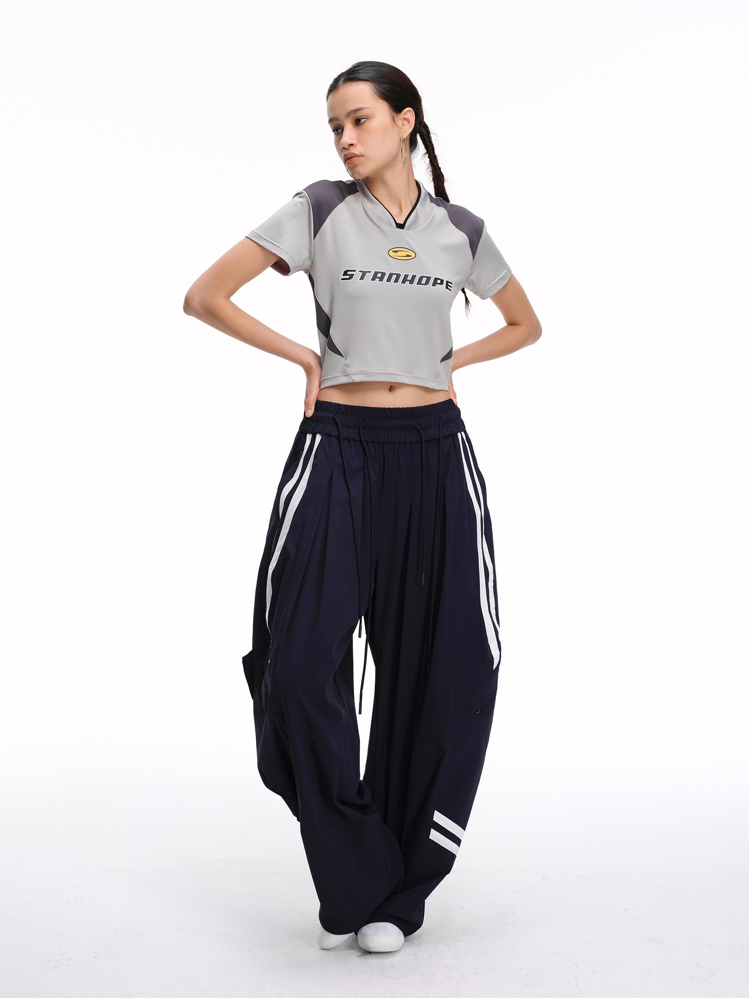 Relaxed Technical Track Pants