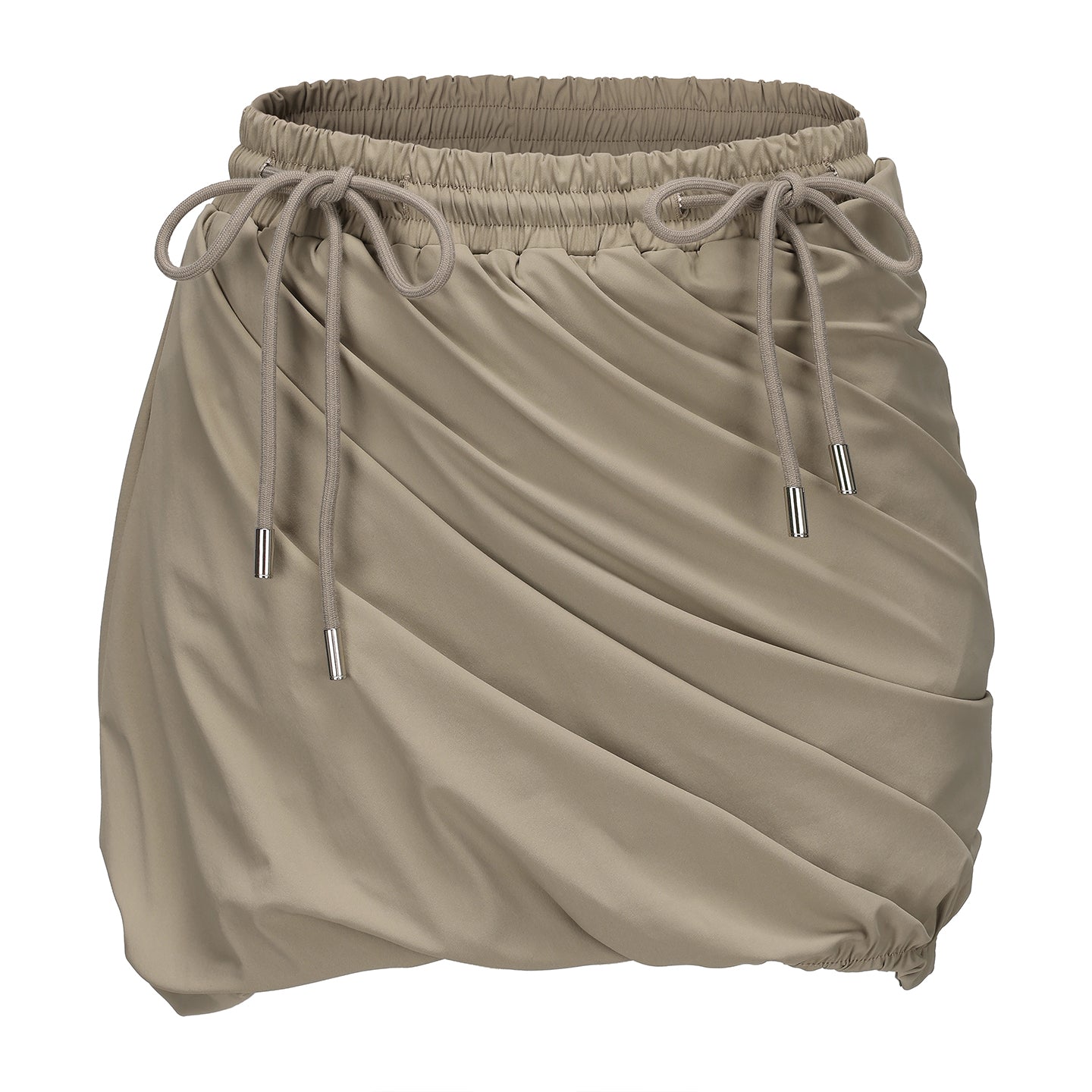 Draped Wrap Mini Skort