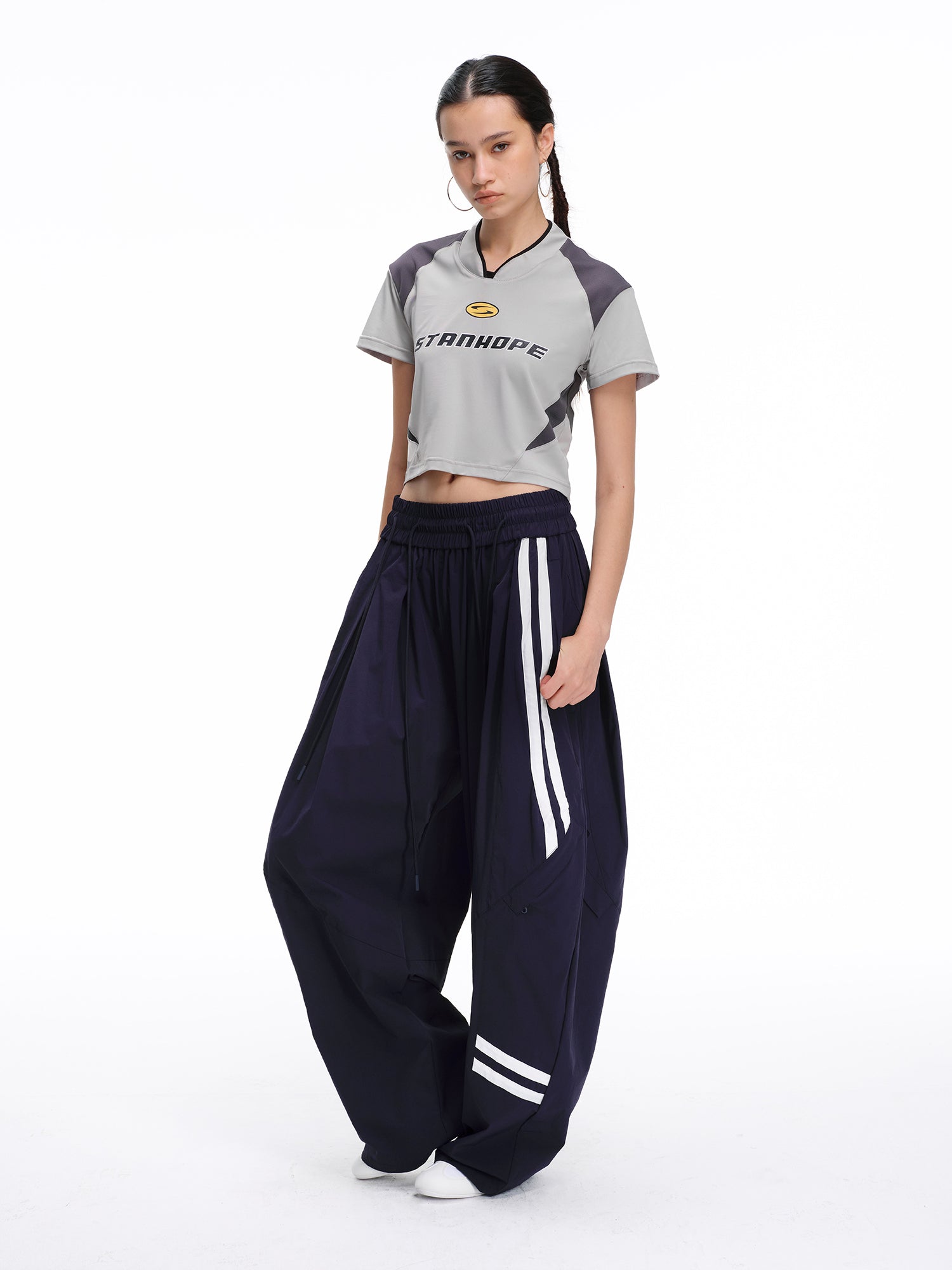 Relaxed Technical Track Pants