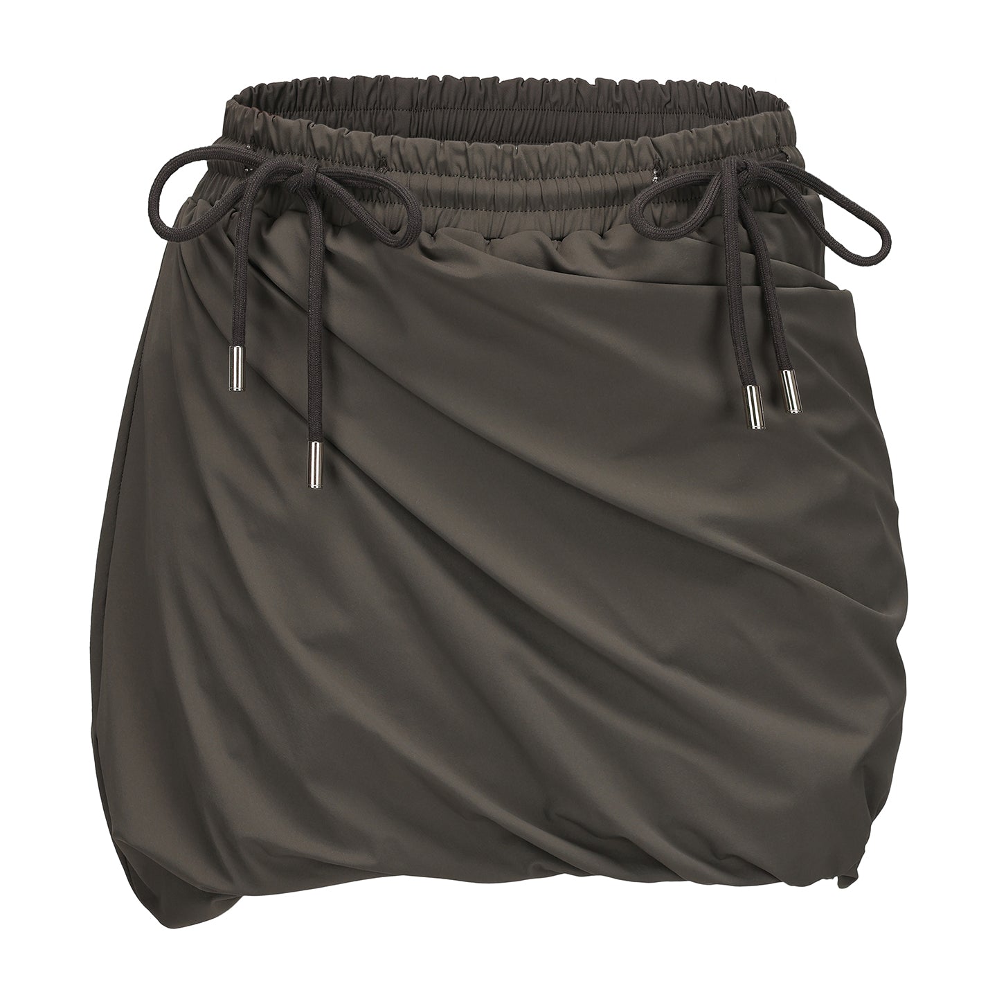 Draped Wrap Mini Skort