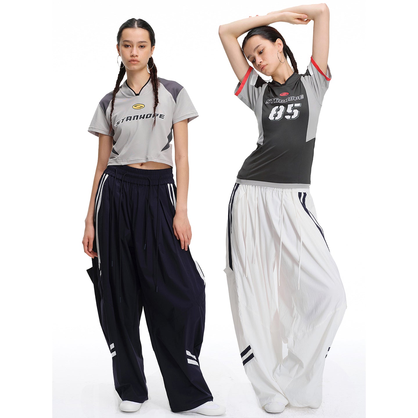 Relaxed Technical Track Pants